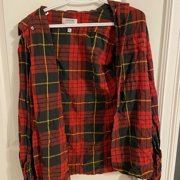 Plaid button up